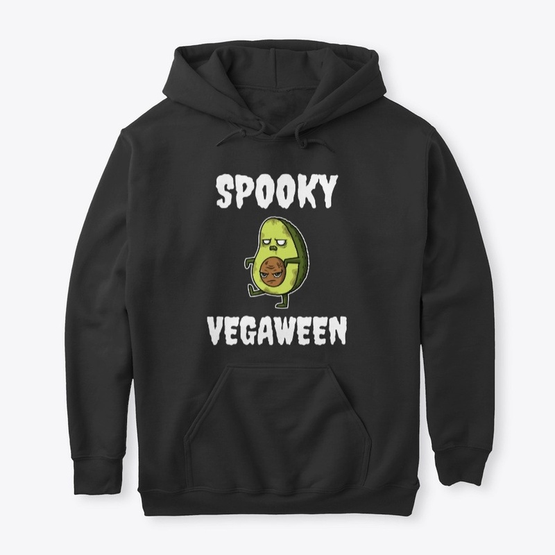 Spooky Vegan Halloween Avocado Zombie