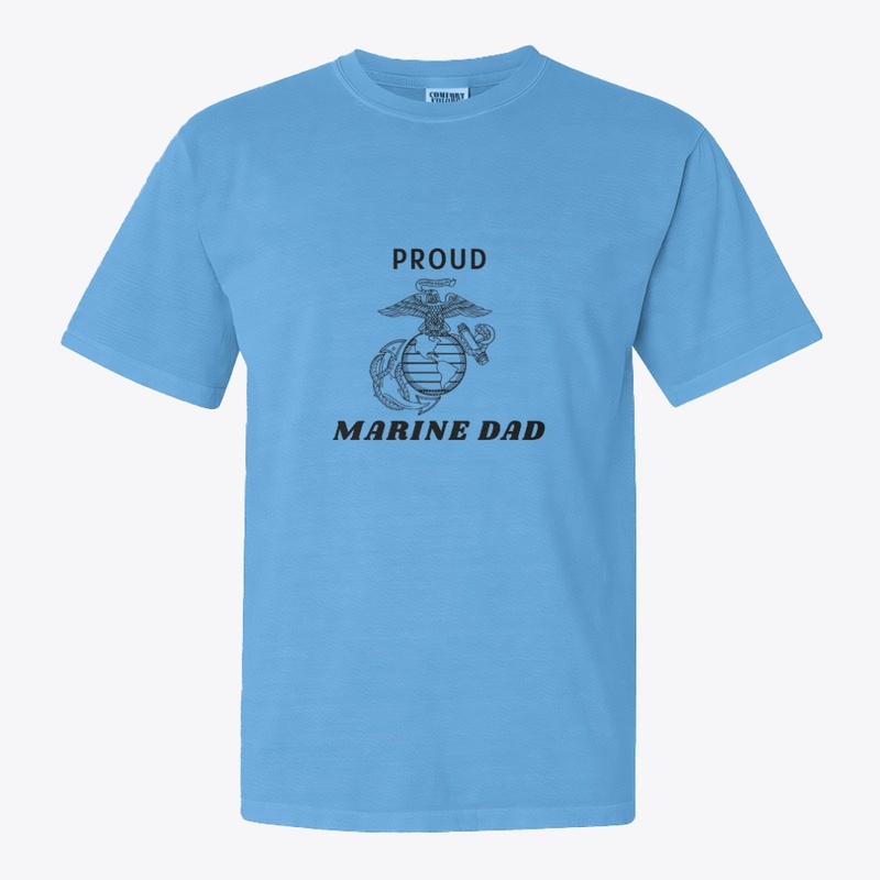 Proud Dad 2026 - Comfort Colors 1717 | Classic Heavyweight T-Shirt