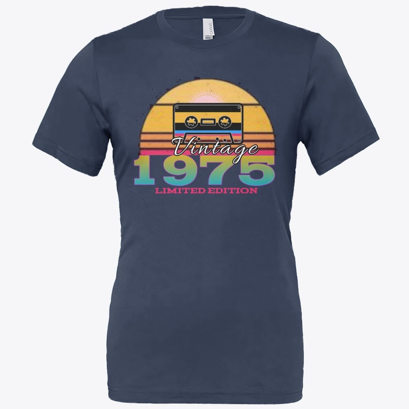 Vintage 1975 – Limited Edition Retro Tee
