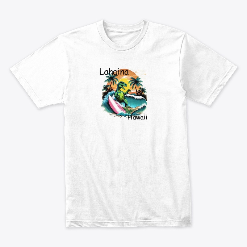 Surfing Dino Lahaina