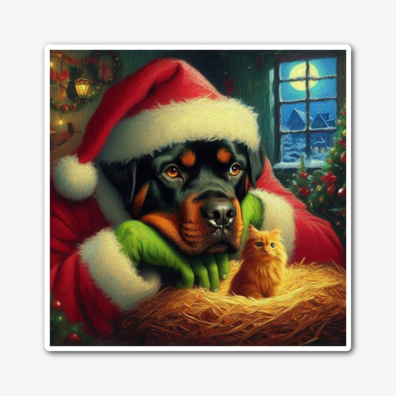 Rottweiler Christmas