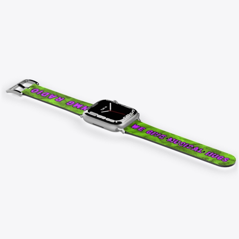 NMG Radio Apple Watch Band - Silver