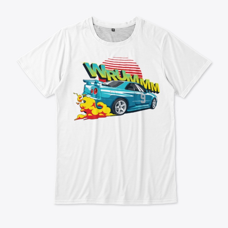 Car Racer T-shirt Design