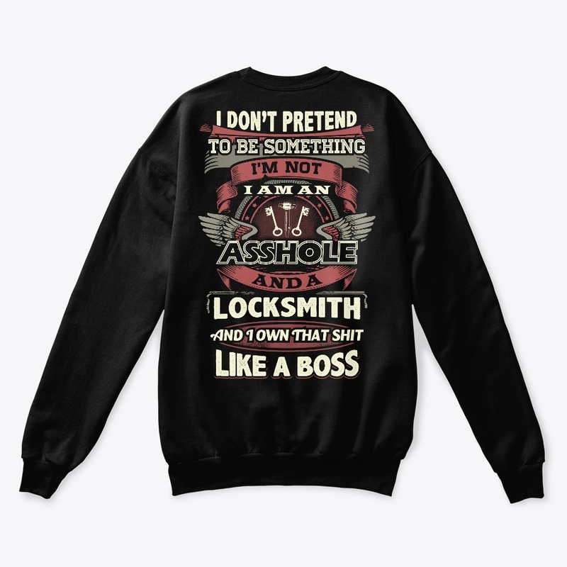 Locksmith Like A Boss Hoodie 