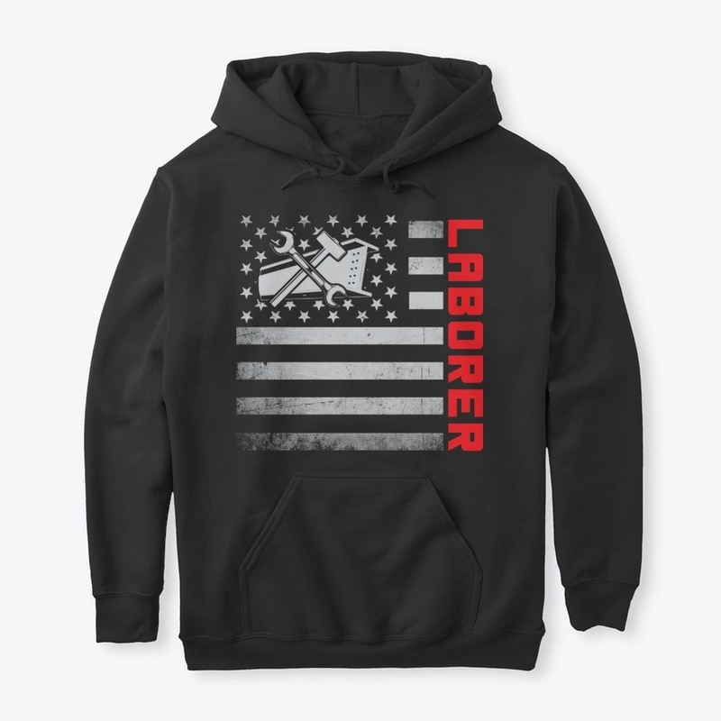 Laborer US Flag
