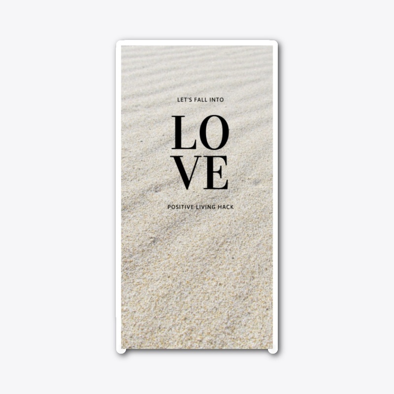 Let's fall into love beach towel