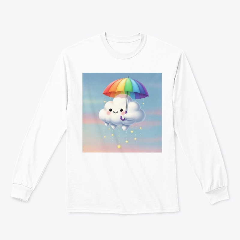 Cute Cloud &amp; Rainbow Umbrella