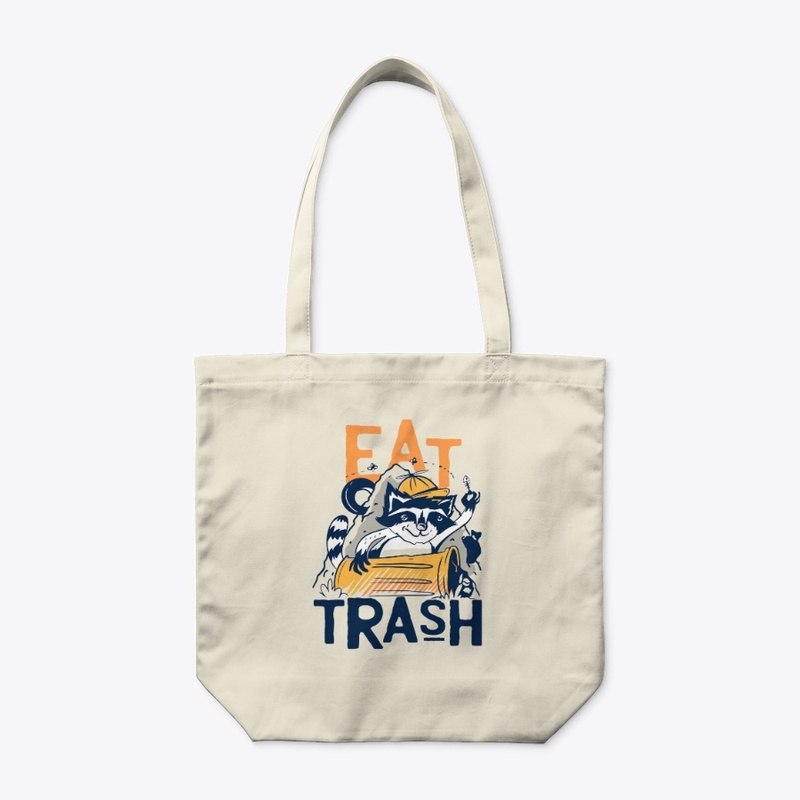 Eat Trash, Funny Raccoon