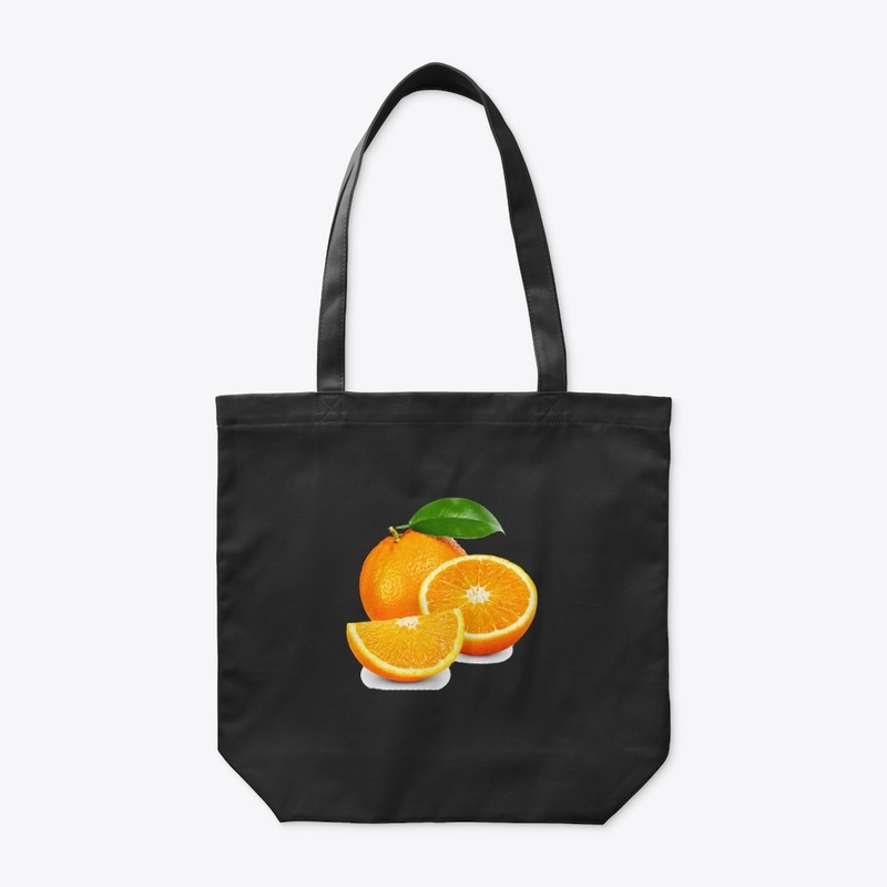 Orange Tote Bag 