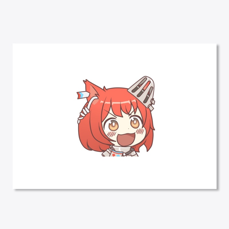 Flametail Sticker