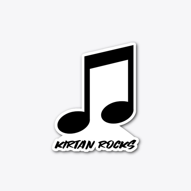 Kirtan Rocks Sticker