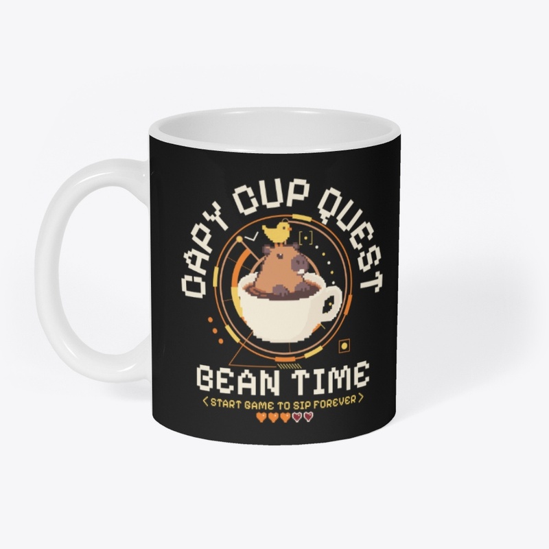 Capybara Bean Time Coffee Mug