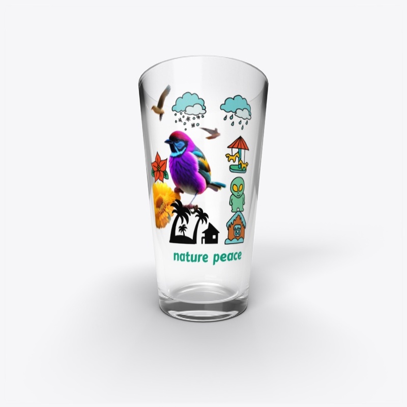 Nature peace t-shirt design.
