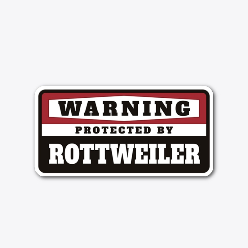 Protected by Rottweiler