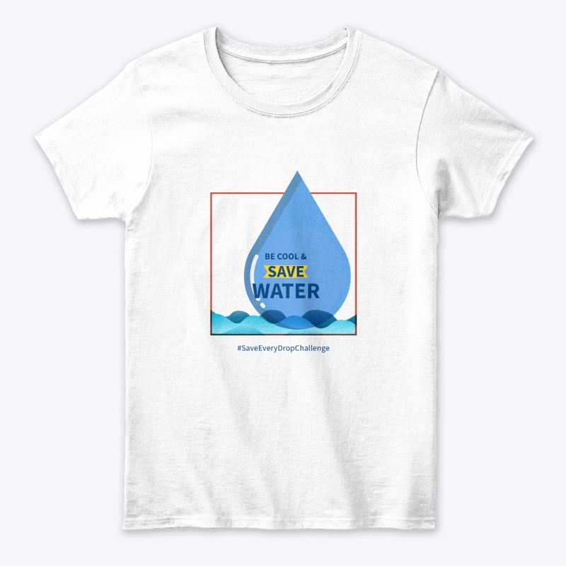 T Shirt Save water be cool