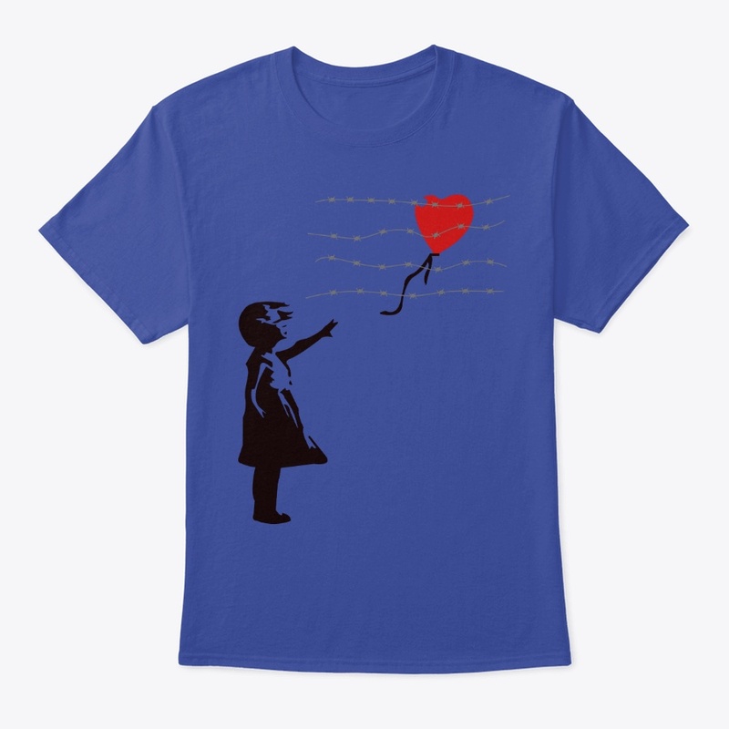Mood t-shirt art Banksy girl2