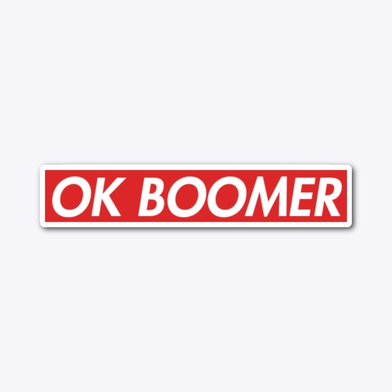 Ok Boomer box logo