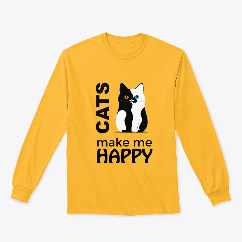 Purr-fectly Joyful: Cats Make Me Happy