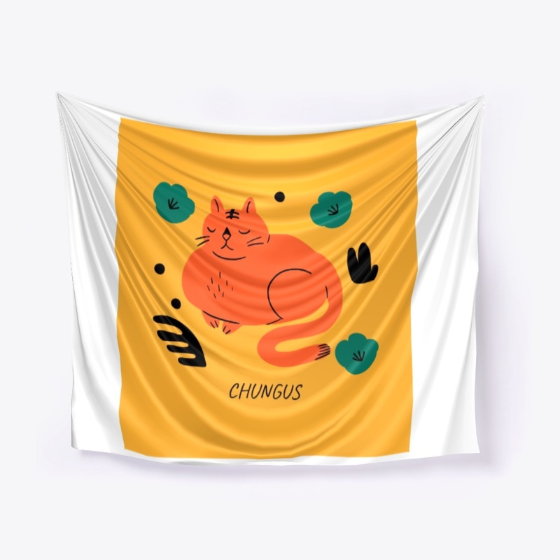 Funny Chungus Fat Cat T-shirt