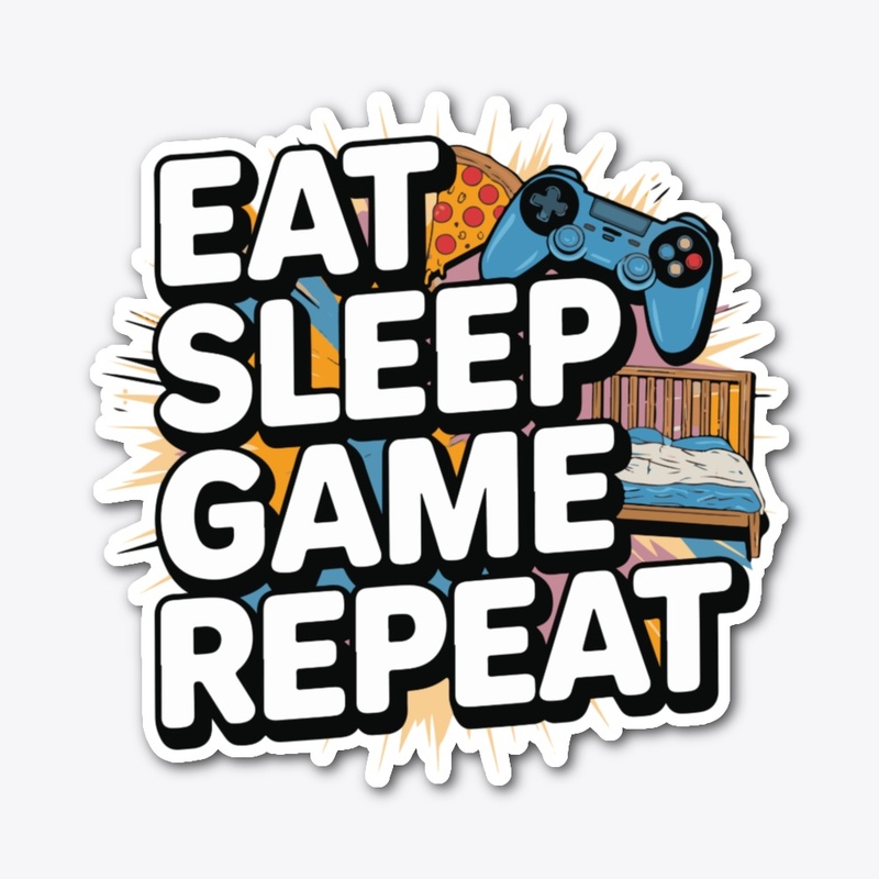 Retro Gamer Loop – Eat Sleep Game