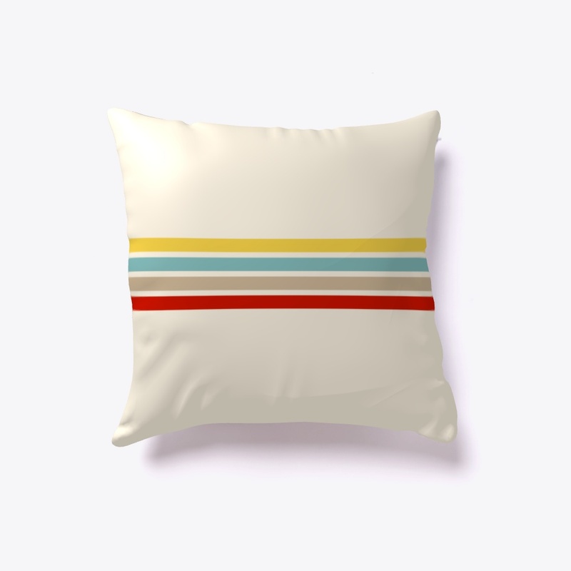 Sanosuke Abstract Colorful Retro Stripes