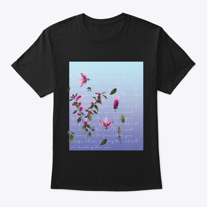 The Secret of Change Pink Floral Design