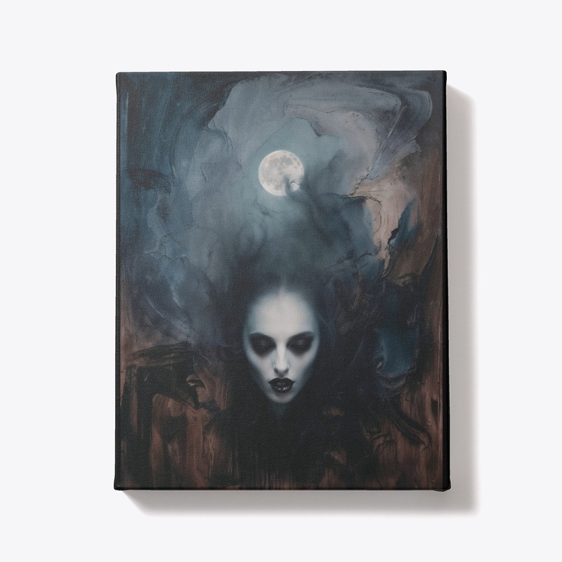 Lunar Veil Wall Art