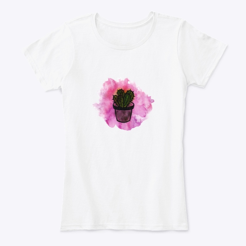 watercolour Cactus 