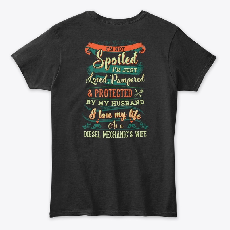Awesome Diesel Mechanic's Wife Shirt