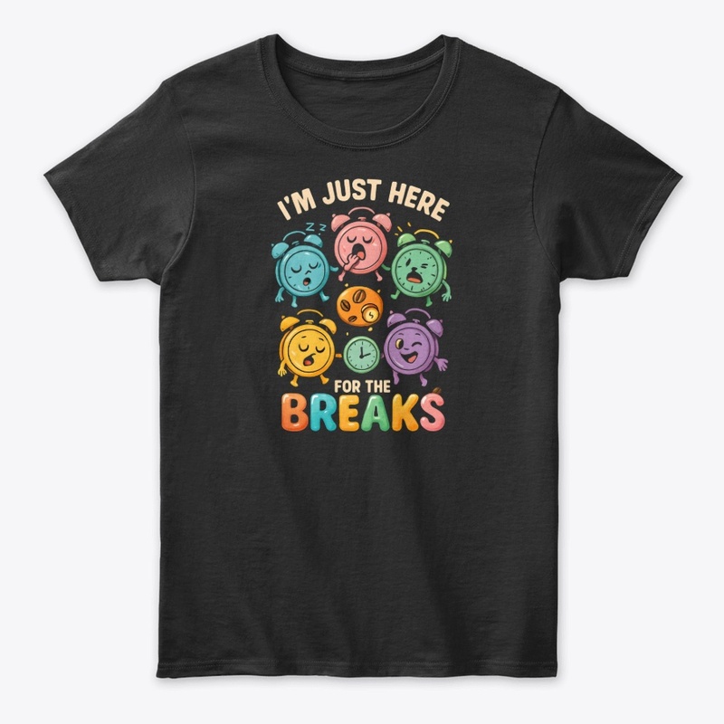 Funny Clocks Humor Graphic Tee