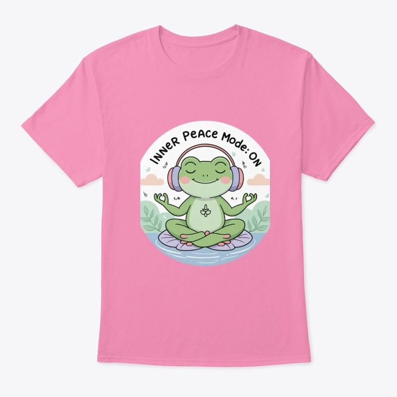 Inner Peace Mode Frog Tee