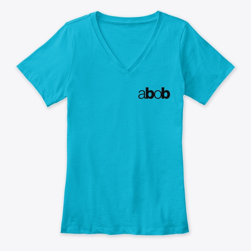 Women's V-neck Tees - abob (small)