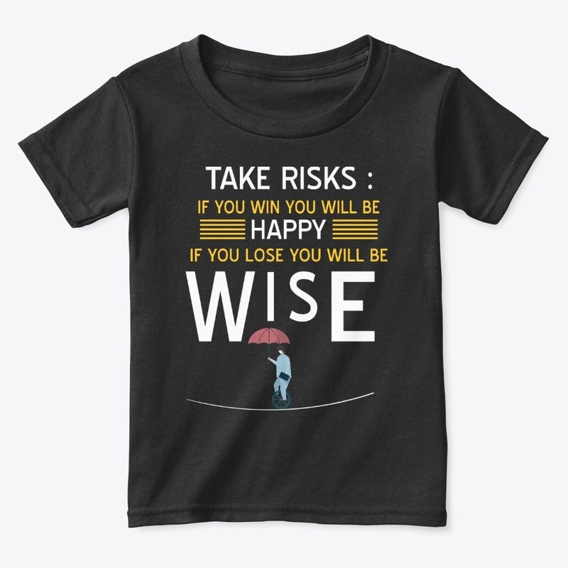 Take risks, don't regret!