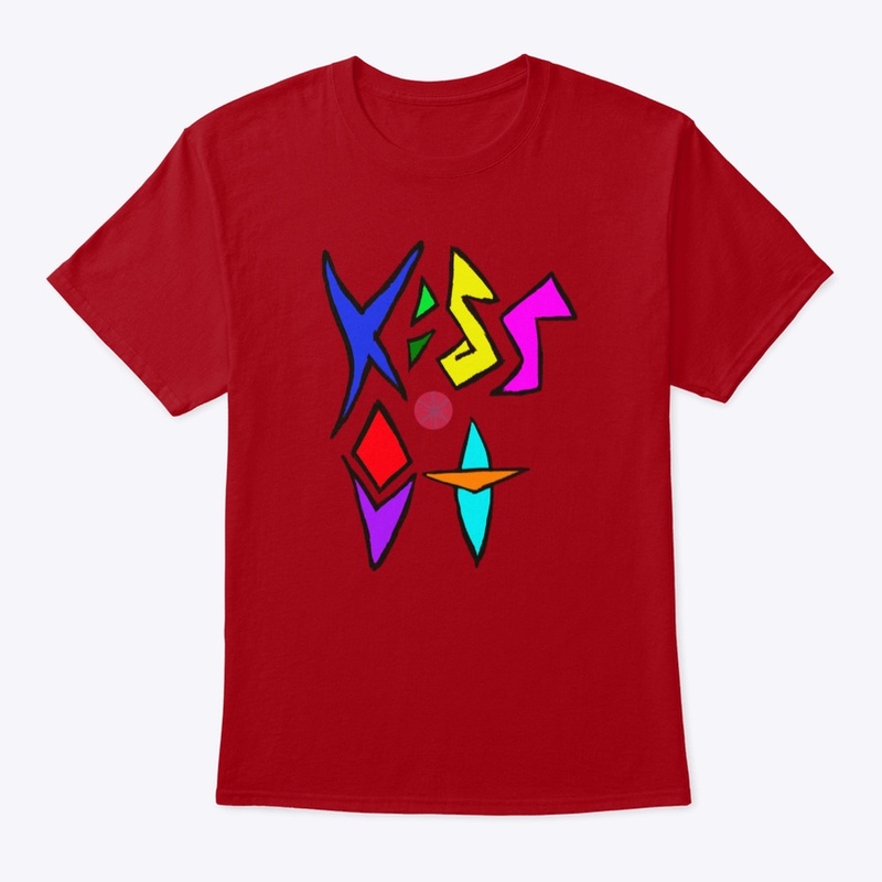 Funny T-shirt designs Kiss it/butthole