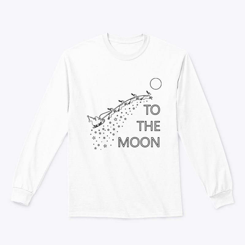 santa to the moon