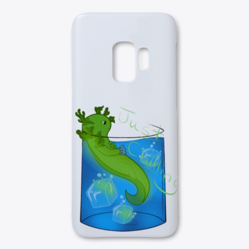 GFP Axolotl chill