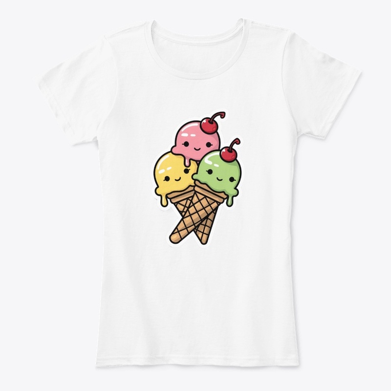 Happy Cones Ice Cream Design