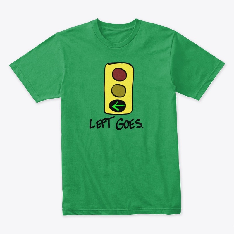 left goes