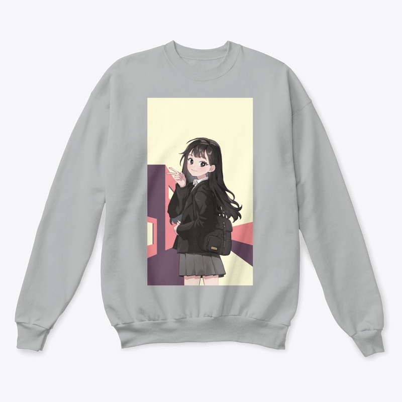 "College Girl Tee - Stylish & Chic"