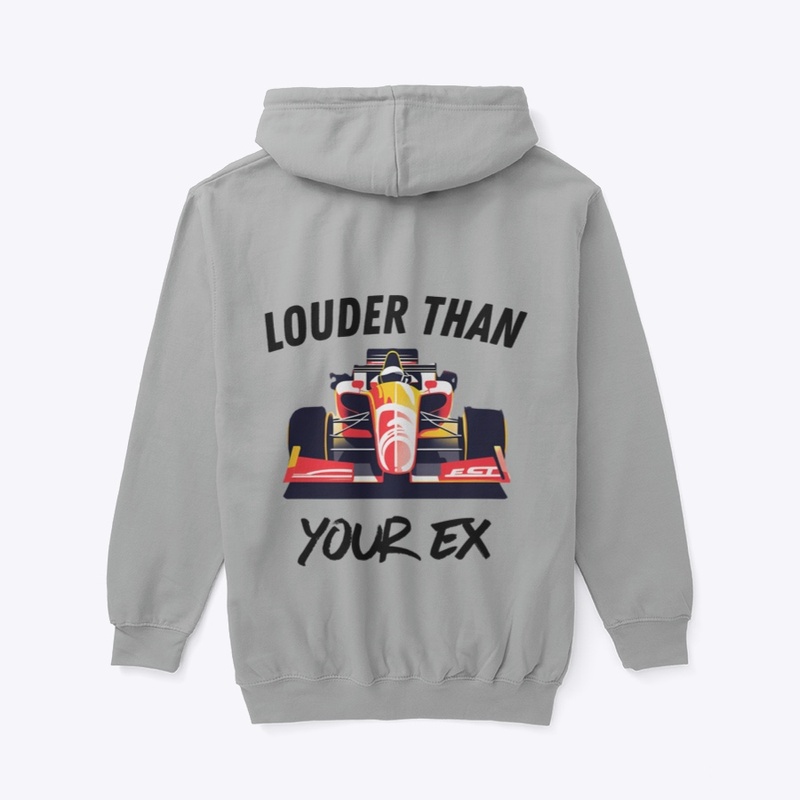 'Louder Than Your Ex' Graphic Car Design