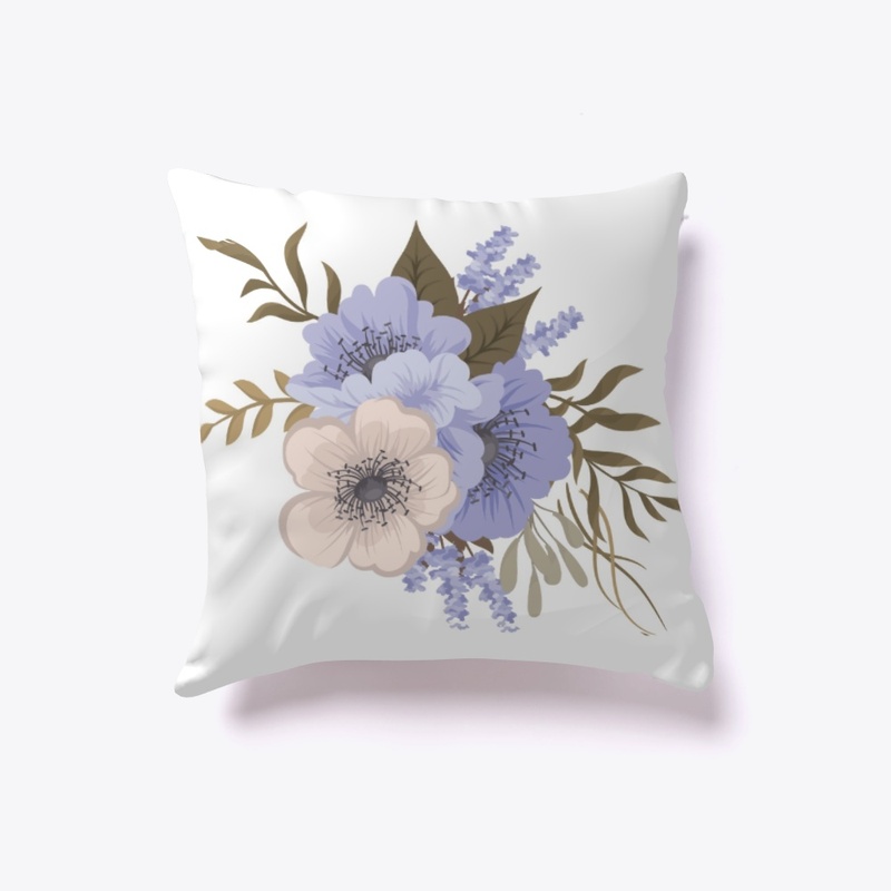 Realistic Blue Flower Design