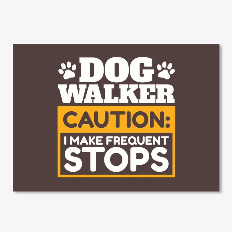 Dog Walker Caution