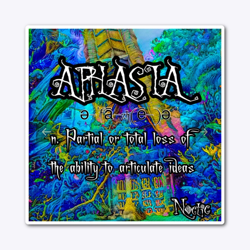 Aphasia merchandise