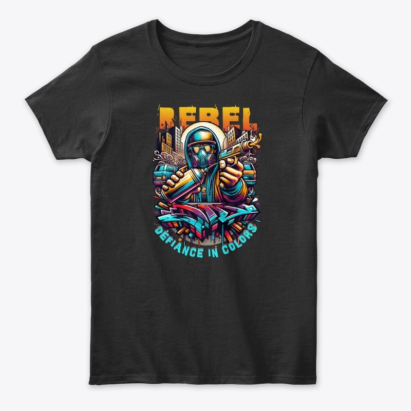 Rebel Defiance in Colors Stylish Apparel