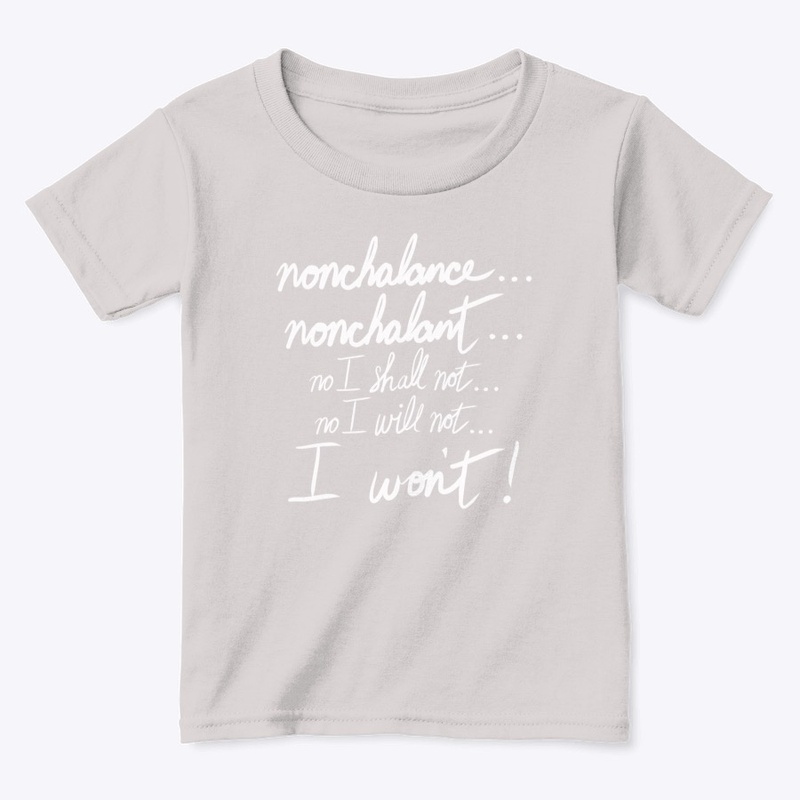 Nonchalance nonchalant