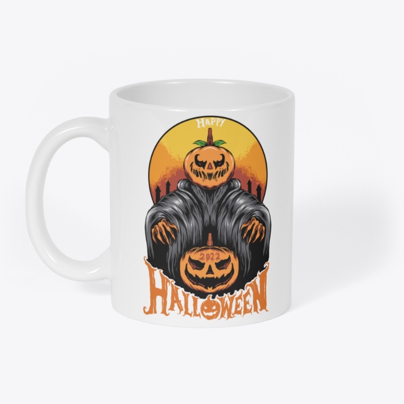 Happy halloween design 