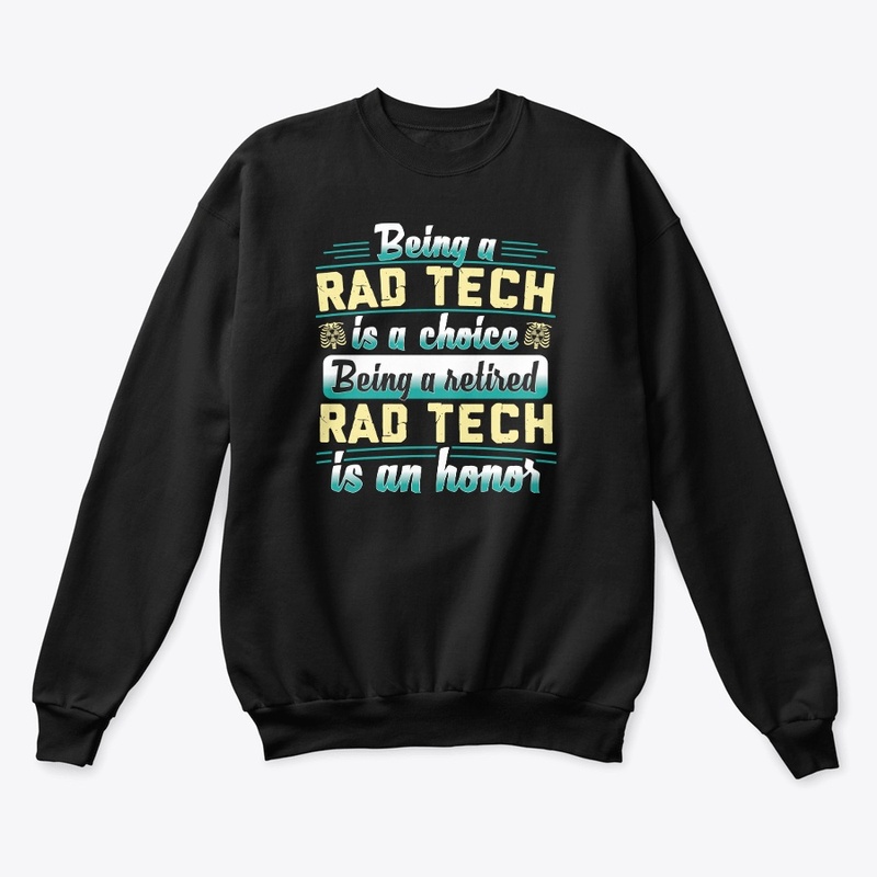 Proud Retired RAD Tech Hoodie