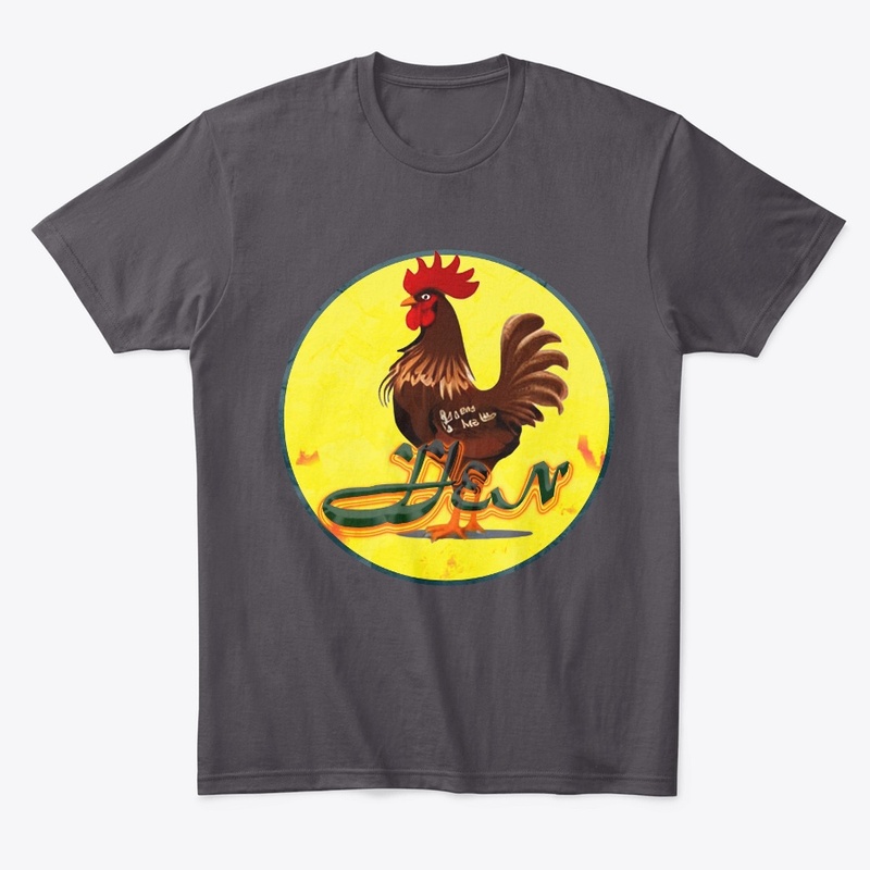 T-shirt Design Hen 