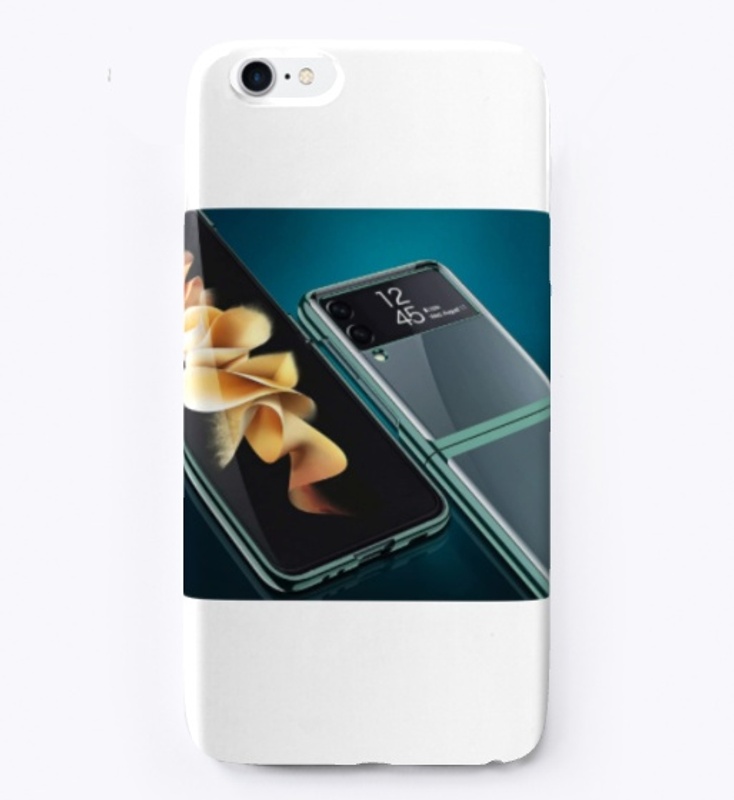 mobile accessories blue water design 