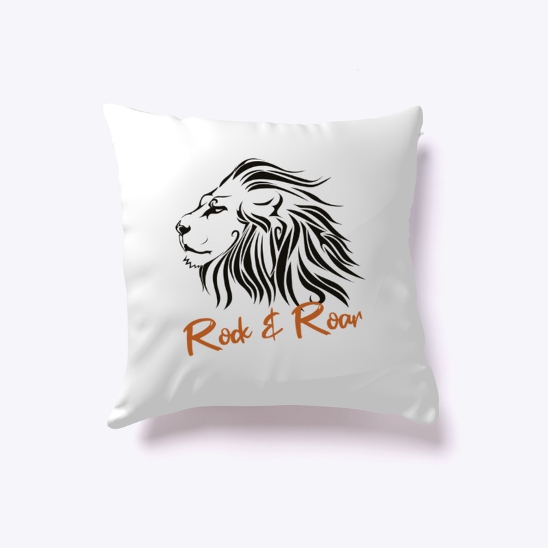 Leo Rock and Roar Pillow